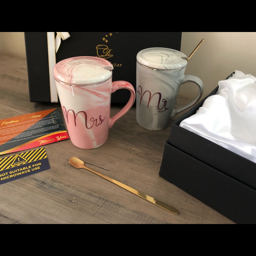 Brand new travel mugs